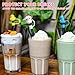 6Pcs Straw Covers Cap, Cute Animals Silicone Straw Toppers Compatible with Stanley Cup, Drinking Straw Caps for 0.4 Inch/10 mm Straw Tips