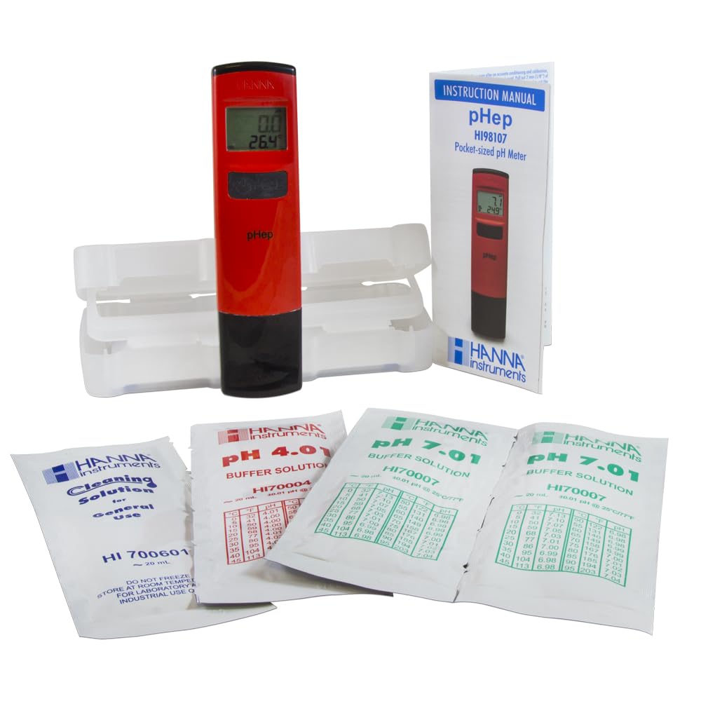 HANNA INSTRUMENTS HI98107 pH-mètre électronique/Précision de ± 0,1 pH