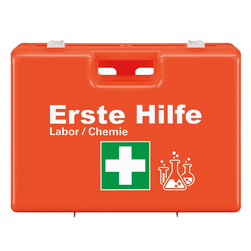 Erste-Hilfe-Station Premium Labor/Chemie, ASR A4.3/DIN 13157, 116 x 60 cm, Art.-Nr. 611678