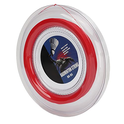 Cuerda para raqueta de bádminton de alta elasticidad Akozon de 200 m para mejorar rendimiento