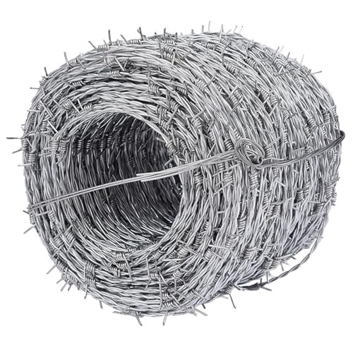 Fil barbelé en acier inoxydable 4.6mm pour une clôture de sécurité durable