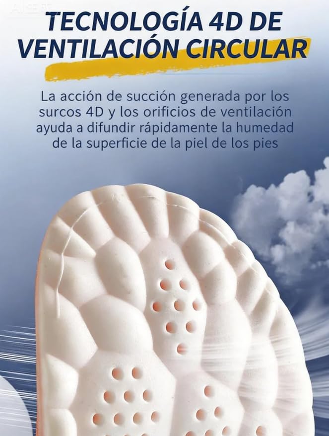 Plantillas Padelpro - Juega mas tiempo, sin dolor (35-36,Verde)