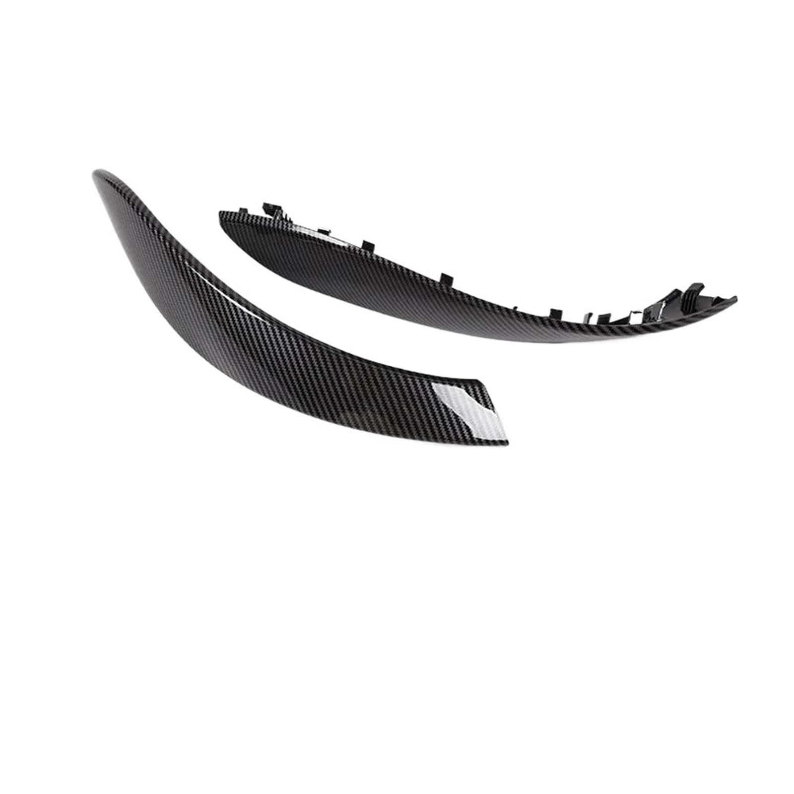 HIVZIVCCIK Interior Door Handle for 3 Series for F30 for F31 for F34 for F35 for M3 for F80 Interior Car Door Pull Handle Outer Cover Trim Interior Grab Handle(Carbon 2pc)