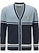 Produktbild Charles Colby Herren Strickjacke Duke Braymen blau 5XL (XXXXXL) - 72/74