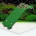 Saim 17Inch LengthTurtle Basking Platform Acrylic Reptile Ramp with Fake Grass Resting Terrace for Aquatic Turtles, Frogs, Newts, Salamanders and Axolotls - Large