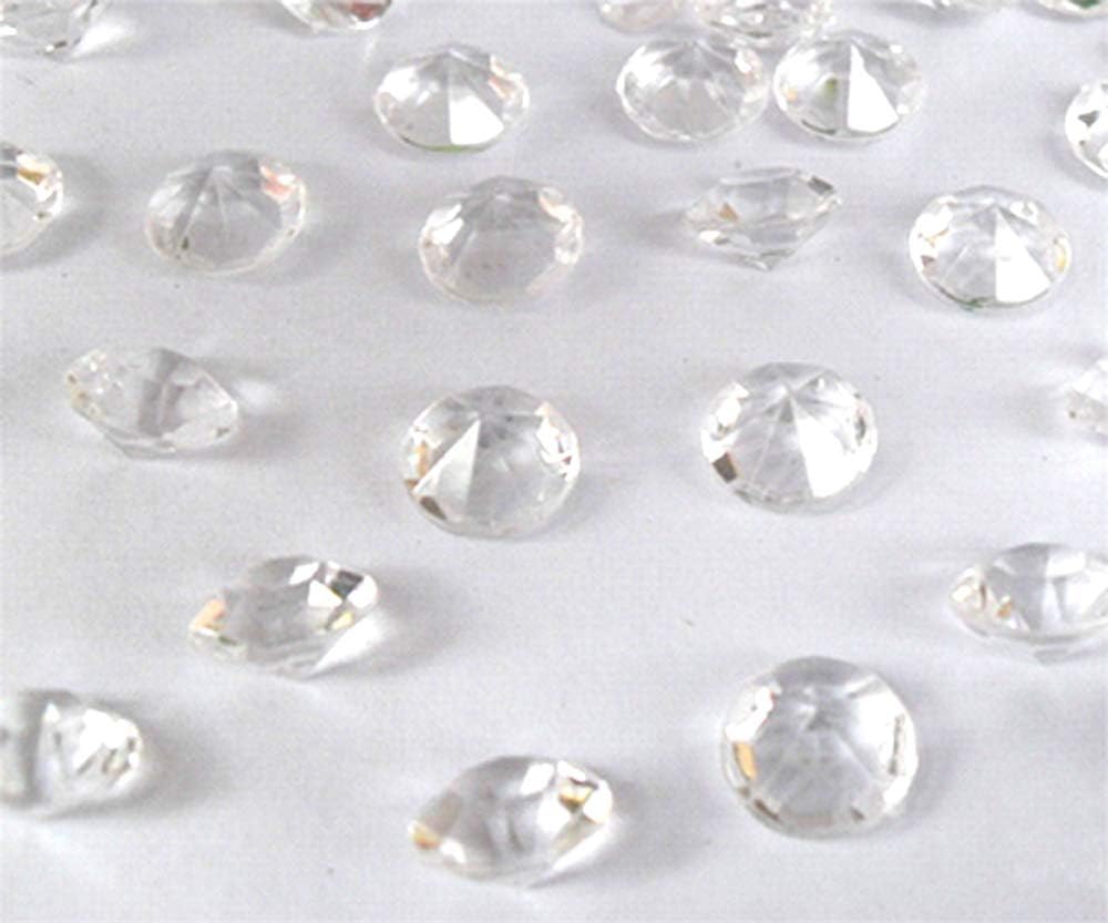 Diamond Confetti Wedding Table Scatter Acrylic Crystals Diamond Decoration (6.5mm, 500, Count)