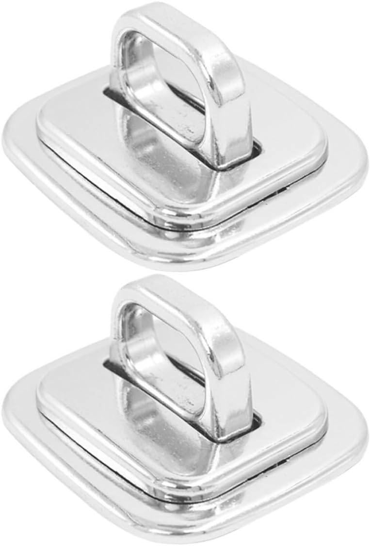 Uonlytech 2pcs Laptop Lock Security Anchor Plate for Keyed Cable Locks, Fixed Desk Mount for Laptops, Tablets, and Phones, Compatible Universal Anti-Theft Base for Office and Home Use