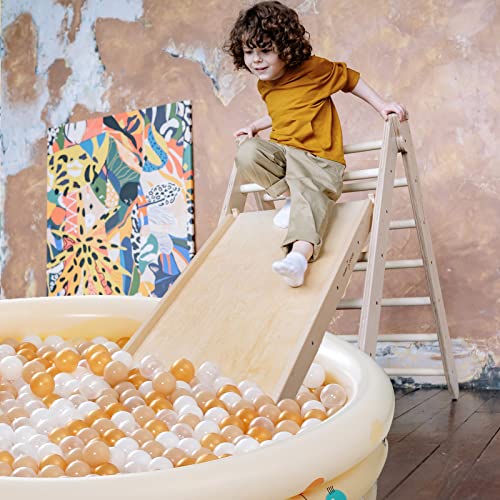 Realhaha Pit Balls Non-Toxic Free Bpa Soft Plastic Balls For Kids Ball Pit, Play Tent, Baby Playhouse, Pool, Birthday Party Decoration, 100 Balls For Toddler Boys Girls #TOP3