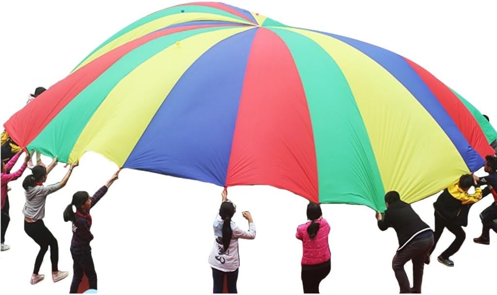 Our Top 5 Parachute Activities for PE プレイパラシュート 6.5-39ft Teamwork Games parachute, Kindergarten school c