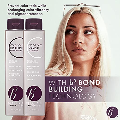 B3 Brazilian Bondbuilder BB3301 Color Care Shampoo, 12 Fl Oz thumb #2