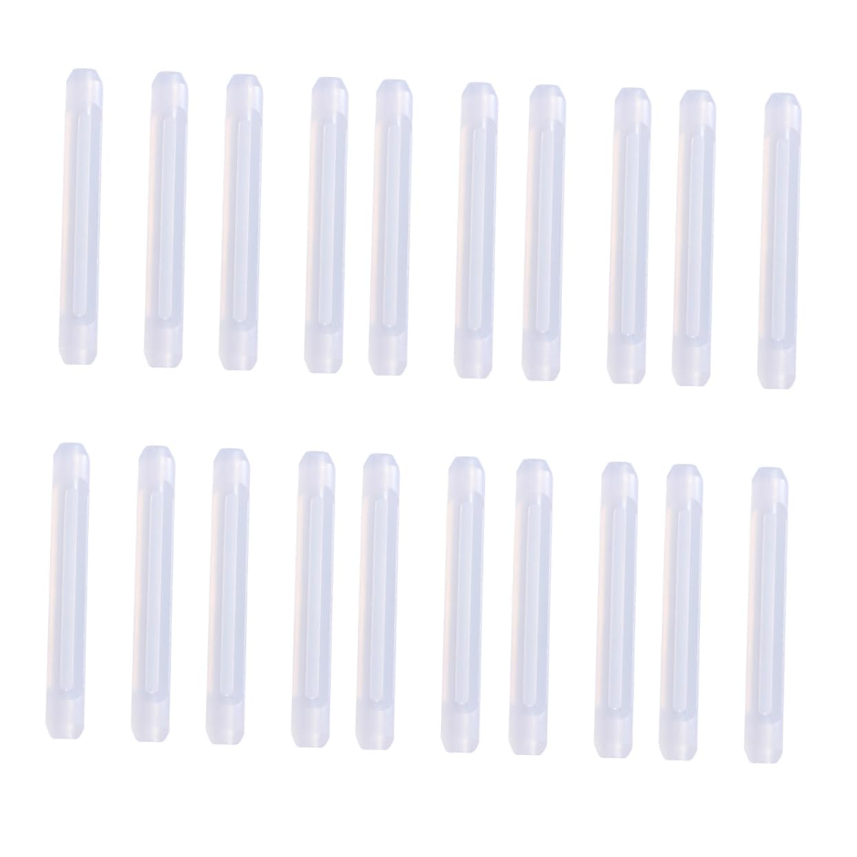 Manchons de Branche de Lunettes Antidérapants en Silicone Blanc 10 Paires Protection Yeux Certifiée Adaptés pour Lunettes de Soleil et Vue, Usage Quotidien et Sport Retenue