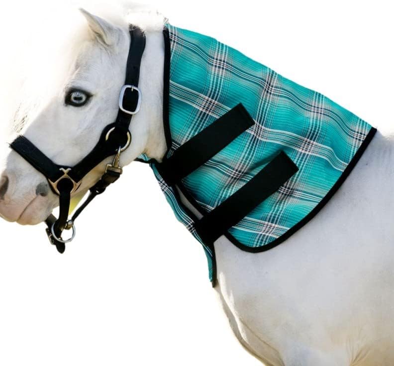 Kensington Pony Protective Neck Cover - Pairs with Fly Sheet - 73% UV Blocking- Size: Pony Color: 2019 - Imperial Jade