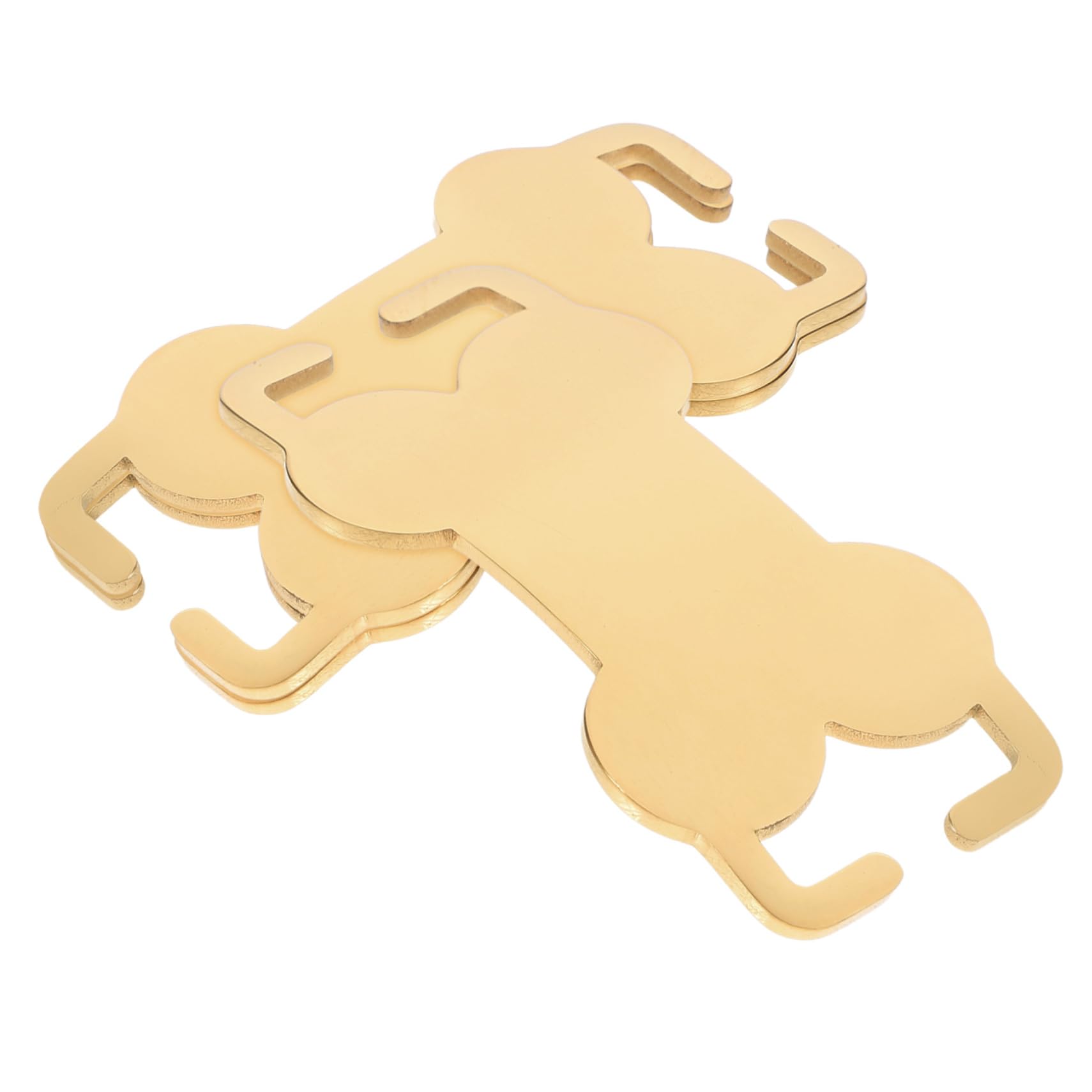 INOOMP 5 Juegos De Etiquetas De Identificación Para Perros De Acero Inoxidable Pequeñas Y Ligeras Para Perros Y Gatos 3 Unidades X 5