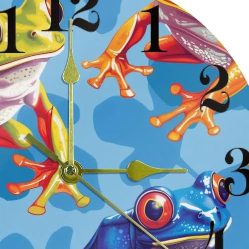 Horloge grenouille sans tic-tac résolvant les problèmes de concentration - 7