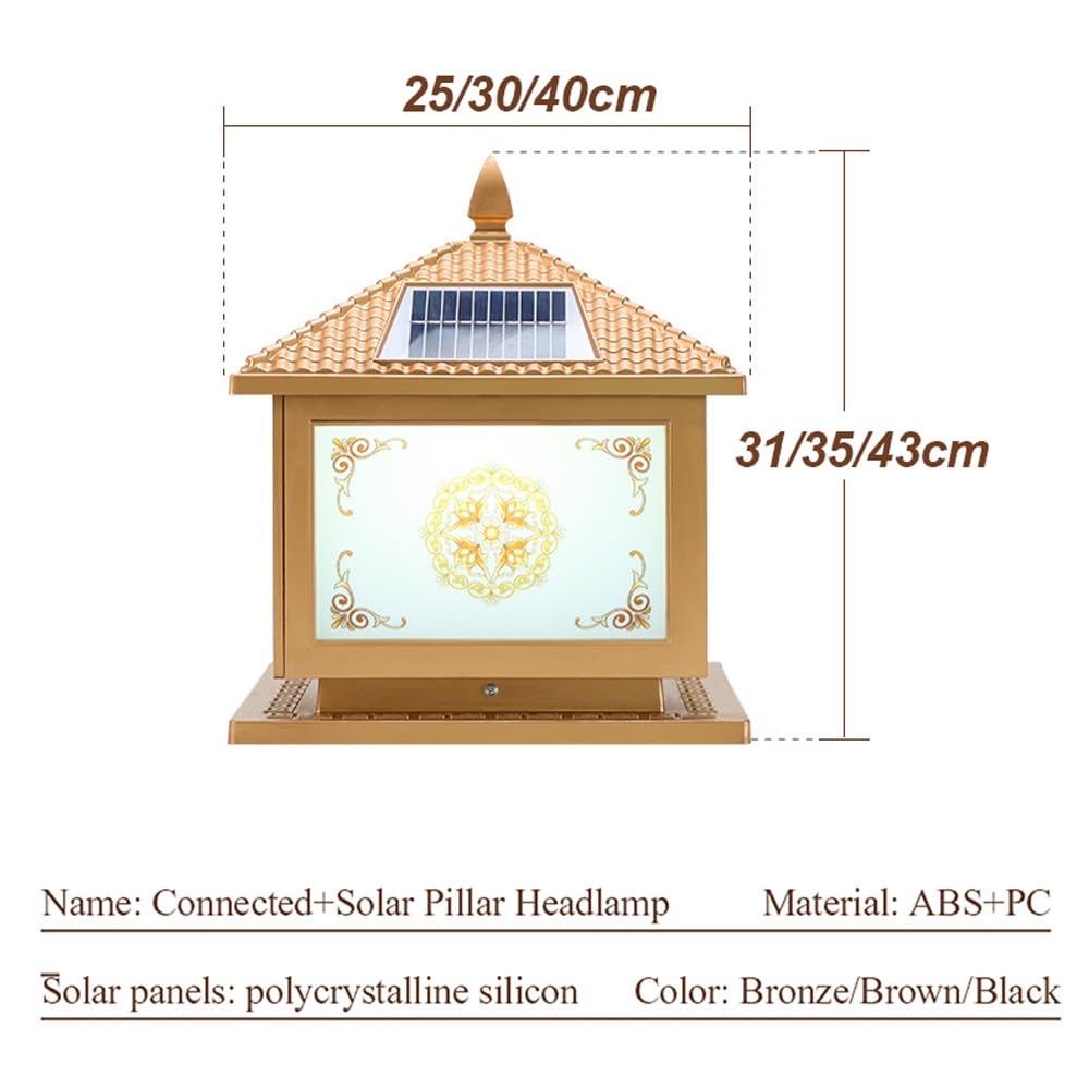 Żyrandole sufitowe, lampa zewnętrzna, lampa solarna na słup, lampa ogrodzeniowa słoneczna, lampa kolumnowa z pilotem zdalnego sterowania, lampa solarna LED do płaskiego patio
