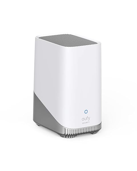 eufy Security HomeBase S380 (HomeBase 3),eufy Edge Security Center, Local Expandable Storage up to 16TB, eufy Security Product Compatibility, Advanced Encryption,2.4 GHz Wi-Fi, No Monthly Fee