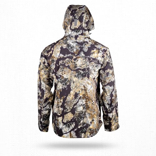 Kryptek Men’s Jupiter Waterproof, Breathable, Packable Camo Hunting Jacket2