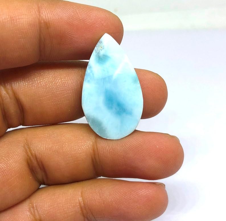 Larimar de fabrication bijoux bague pendentif cabochon en vrac