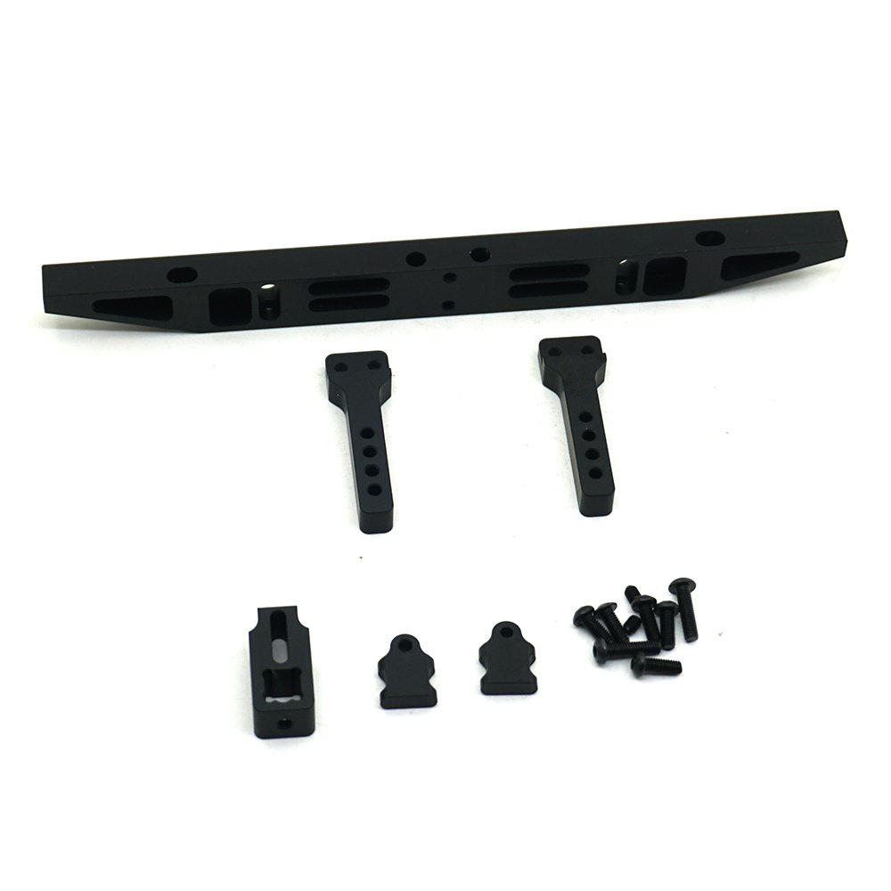 1 Set Metal Front/Rear Bumper for TRX4 1/10 RC Crawler Car - Image 2