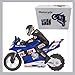 Ssccgym 2.4G Remote Control Motorcycle RC Electronic Dift Racing Cars 1:16 Scale with Self-Balancing Single-Wheel Stunt Functions for 14y+ Adults Beginners