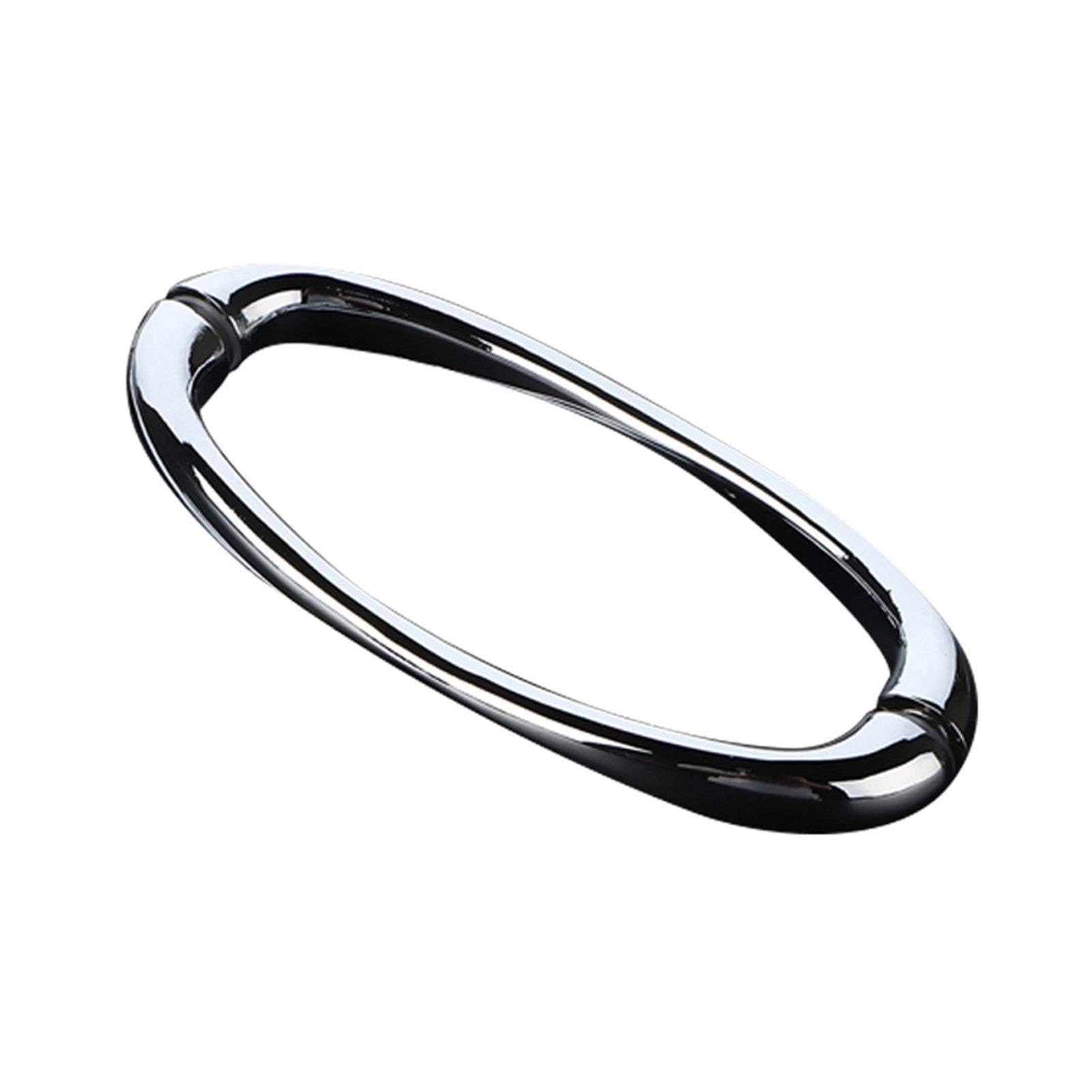 Poignée de porte à pousser chromée pour sublimer votre cabine de douche moderne