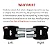 NeoAlly Cat and Dog Ankle Brace Pair Canine Rear Leg Hock Support with Safety Reflective Straps for Hind Leg Wounds Heal and Injuries and Sprains from Arthritis (M Pair)