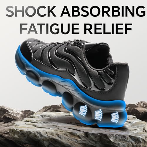Image of Steel Toe Shoes for Men Women Lightweight Safety Work Sneakers