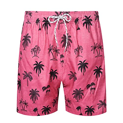Bañador para hombre Summer Short Sporthose,Badehorts Blau,Lange Shorts,Badeshort 3XL, Badehose Herren Türkis,Badehose 4XL, Leoparden Radlerhose,Sport Badehose Herren, Rosa., L
