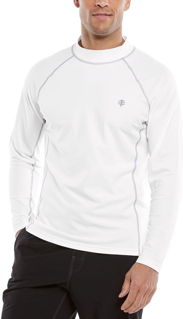 Men's Surf Long Sleeve Rash Guard - UPF 50+ Sun Protection - Tulum
