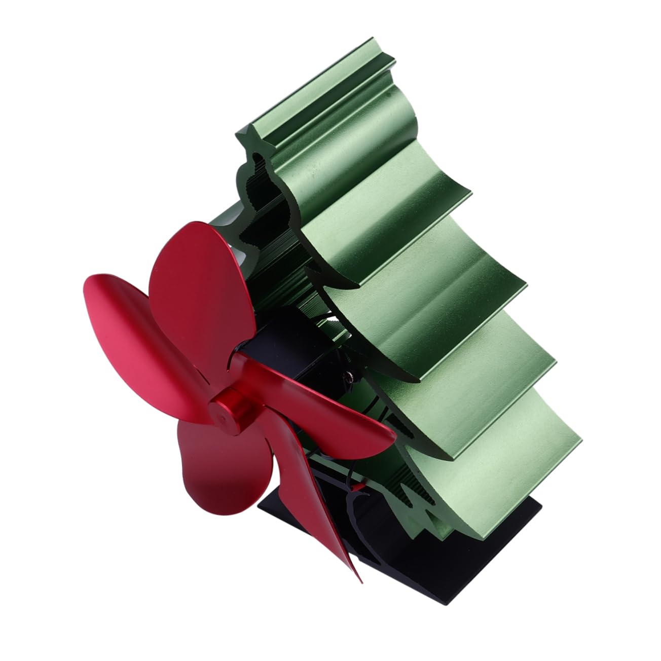 Ventilateur thermique cheminée sapin pour poêle à bois autonome