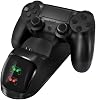 Charging Station for Hobimtek PS4 Lever Charging Stand with LED Indicator TP4-889