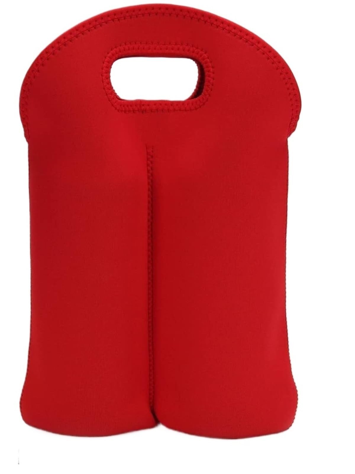Borsa for vino for bottiglie di, borsa termica riutilizzabile for matrimoni, compleanni, borse for Per bottiglie di vino(Red)