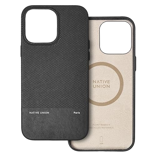 Coque texturée iPhone 14 Pro Max Native Union idéale pour le bureau et voyage