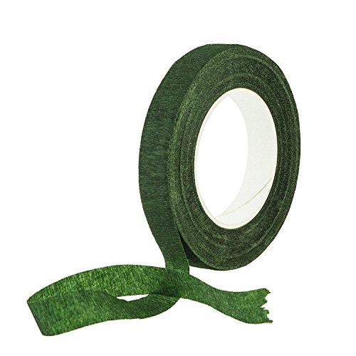 Ensemble d'outils de décoration florale avec ruban vert et fil de de pédalier