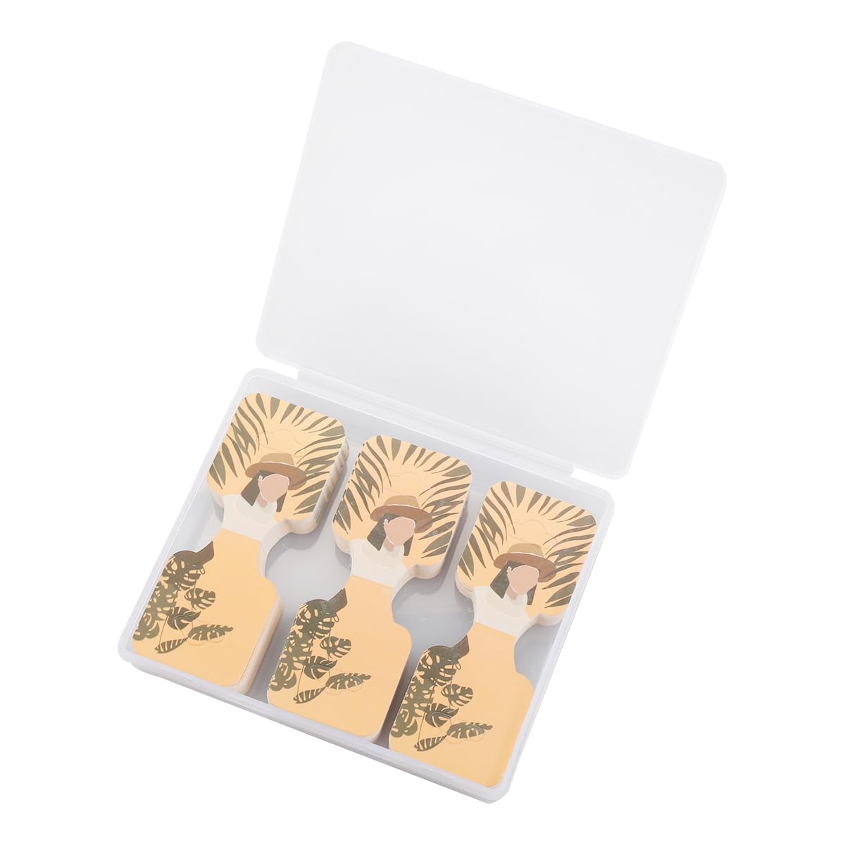 Gladfresit Brown 100Pcs Necklace Display Cards, Jewelry Hanging Tags For Bracelets, Earrings, And More (Brown)