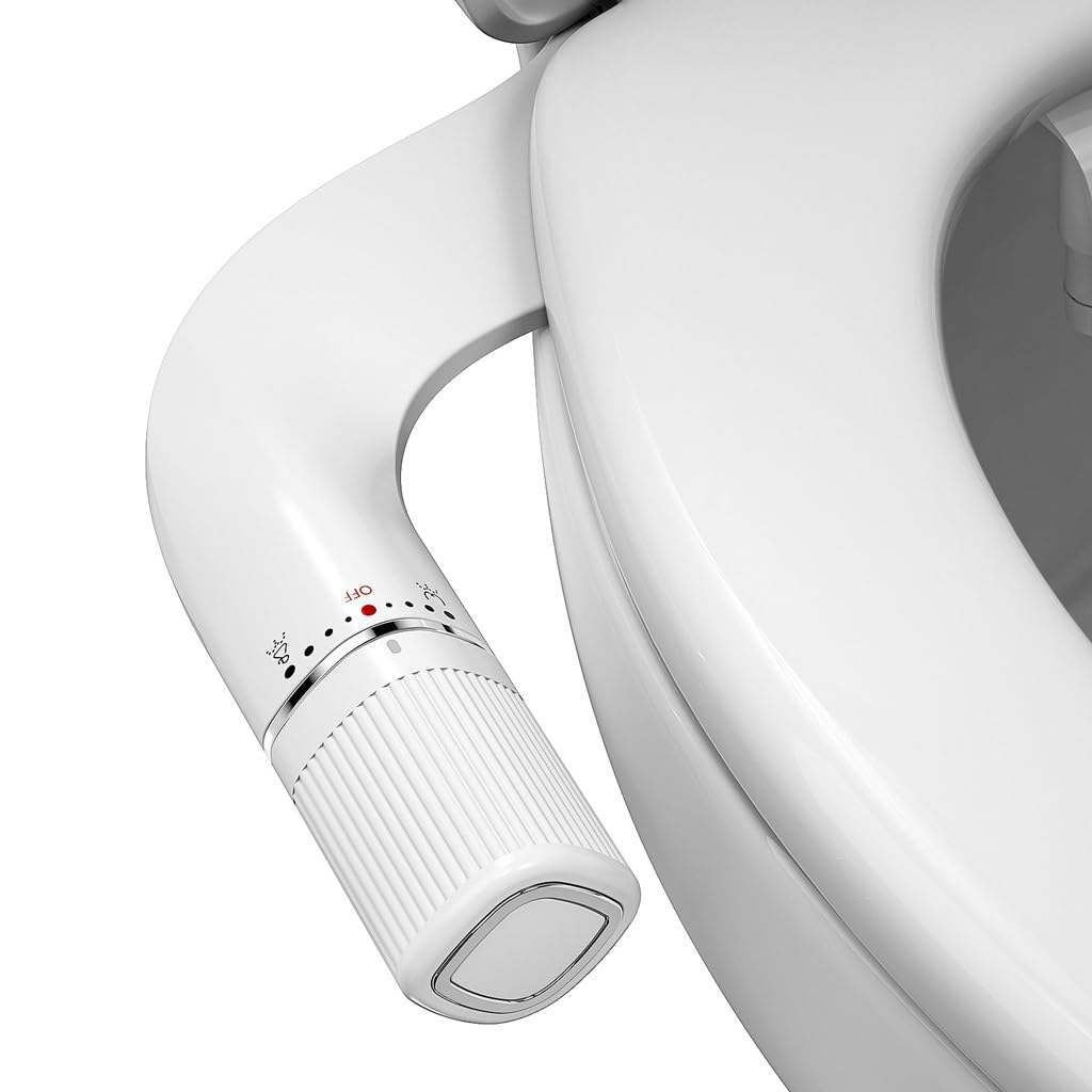 Ldhsjh D Bidet Attachment With Pressure Adjustment, Customizable, Lightweight, Urable, Portable, User-Friendly, Compact, Non, Electric, Toilet, Adjustable, Water