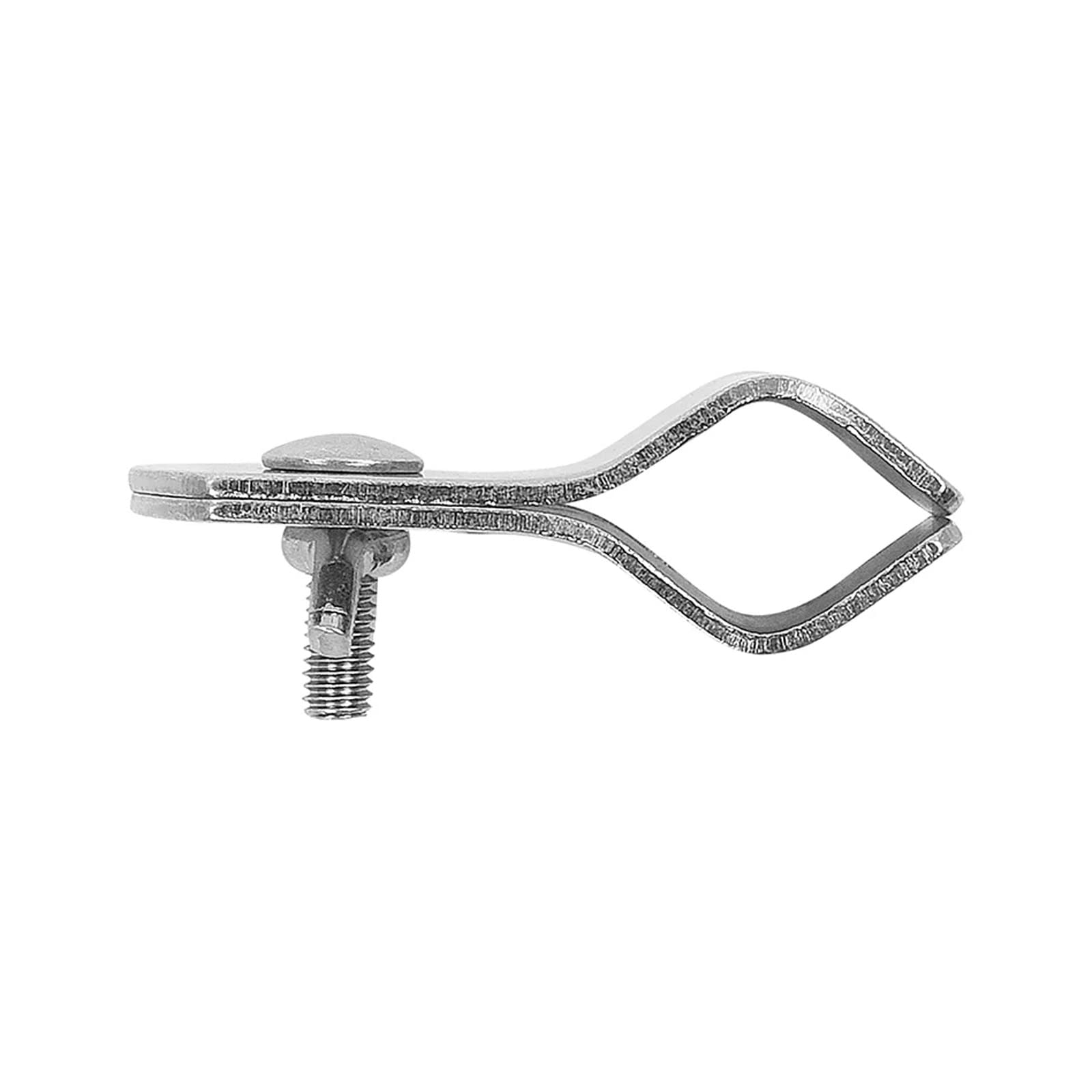 APT Fascette Stringitubo In Acciaio Cromato - 2 Pezzi Da 17-19 Mm Per Aste Tende Da Campeggio E Tubi
