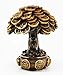 Ebros Feng Shui Gold Tree Statue Golden Money Coin Tree of Wealth and Abundance Decor Talisman Figurine