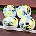 Skateboard Action Wheel 52mmx32mm Hardness 101A Skateboard Wheel for Skate Bowl/Trick/Street Wheels Set of 4
