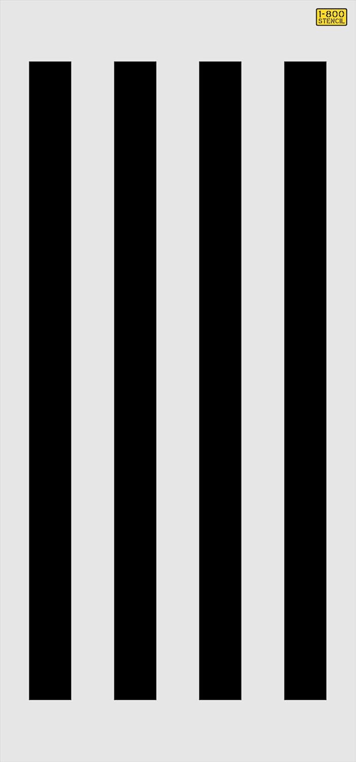 30" Nevada DOT Crosswalk Stencil - 1/8" (.125") PRO-Grade LDPE
