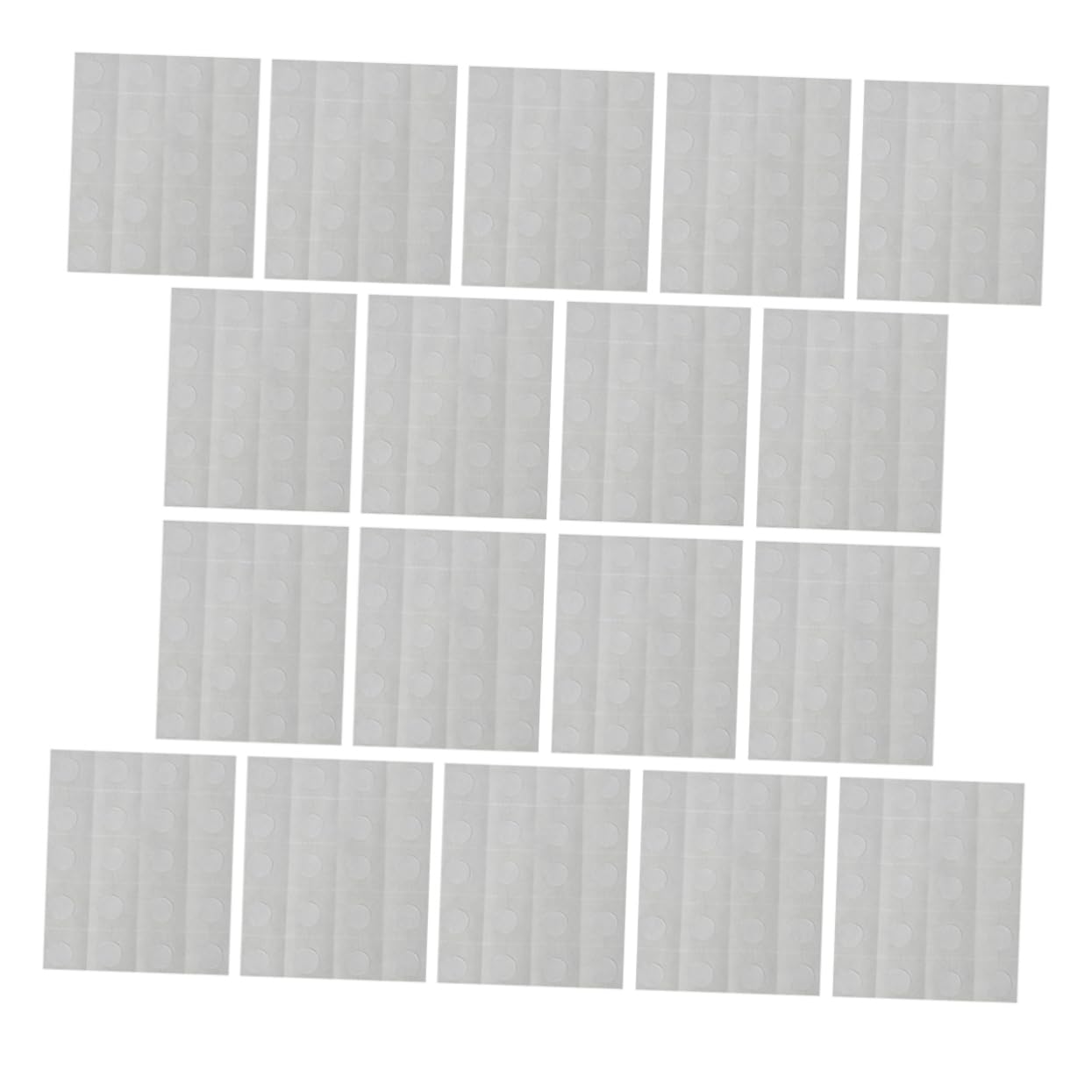 Double Sided Adhesive Dots 25 Sheets Round Latex No Trace