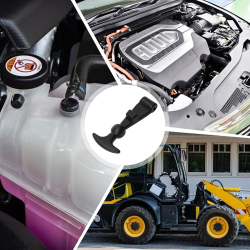 4 Stück Haubenhalter Gummi Haubenverschluss Elastischer T Griff Spannverschluss Gummi Halterung Motorhauben Befestigung Motorhaubenhalter Traktor Ziehverschlüsse Zubehör für Kasten Fahrzeugmotor