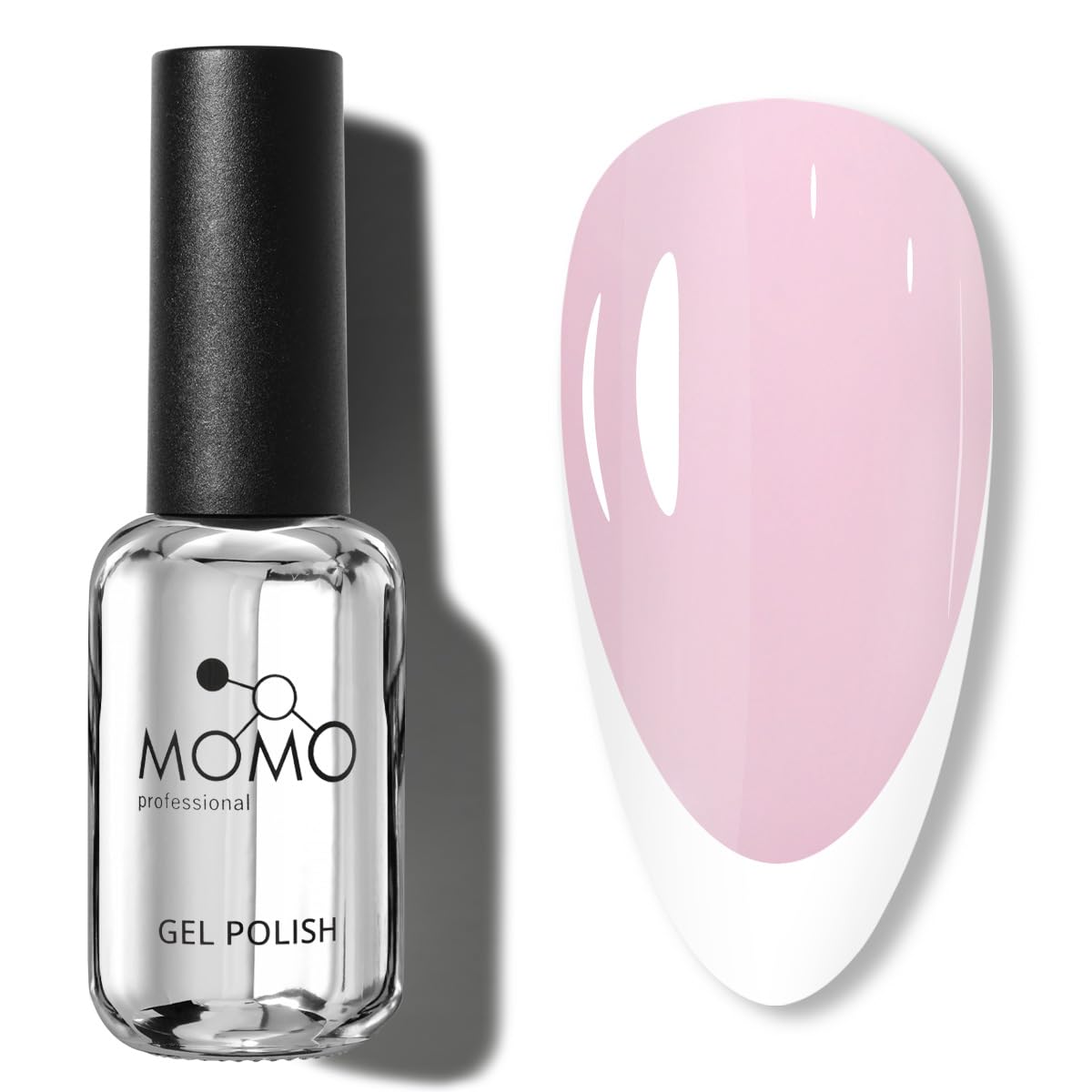 Momo Professional French Cover Rubber Base Coat FC04, Açık Lila 10 ml