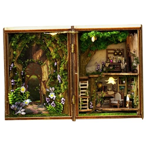 Maison Miniature Forest Wonderland : une maquette en bois 3D aux finitions d'exception