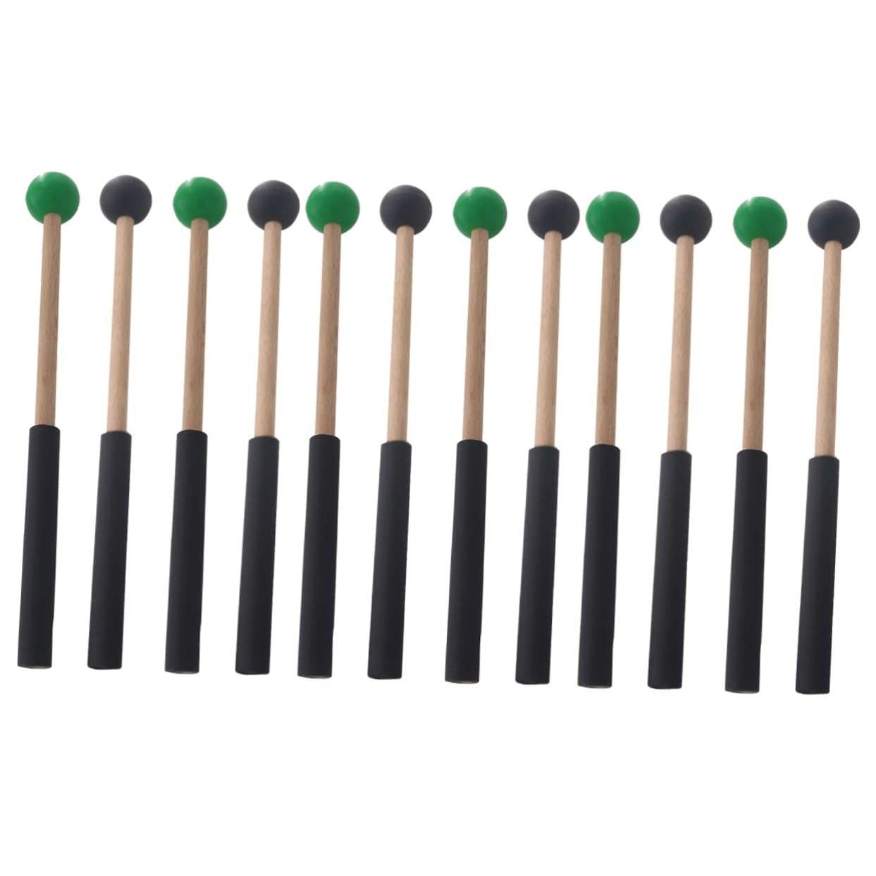 Toyvian 6paare Percussion Mallets Für Marimba Und Zungentrommel Leichte Mit Haltbarem Kopf Für Musikliebhaber Und Anfänger Für Kreative Sessions Und Meditation