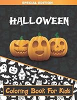 Halloween Coloring Book for Kids: Aged 4+ B08DBYPY4Z Book Cover