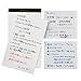 Maruman N177A Memo Pad, Nemosine Grid Ruled, Set of 10
