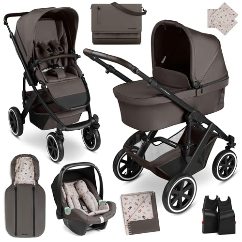 ABC Design Kinderwagen Starter Set Salsa 5 Air Teddy - 3in1...