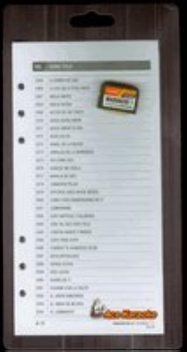 Magic Singalong Song Chip - Spanish 9 - 180 Songs