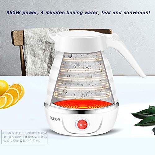 Bouilloire électrique pliable 0.6L pour pallier le manque de place - 7